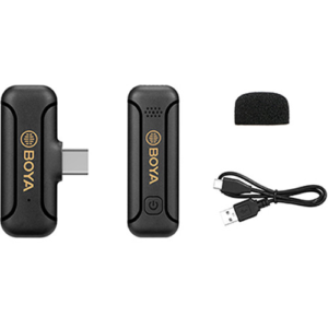 Boya By-WM3T2-U1 Digital True-Wireless Microphone System with TYPE-C Connector