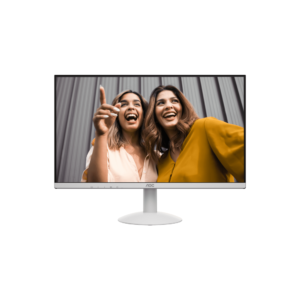 AOC 27B30H/BW Ultra Slim Monitor-27 Inches FHD IPS 120Hz VGA HDMI White