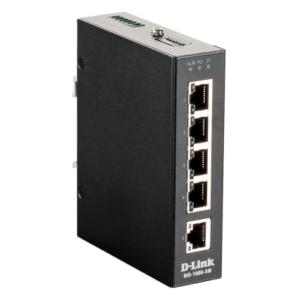 D-Link 5 Port 10/100/1000 BASE-T Unmanaged Gigabit Switch