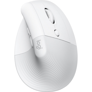 Logitech Lift Wireless Vertical Ergonomic Mouse-Off White