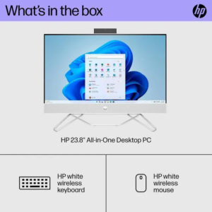 HP All In One 24-i3 1215U 8GB DDR4 512GB M.2 NVMe SSD Intel UHD Graphics Dos 23.8 Inches FHD White