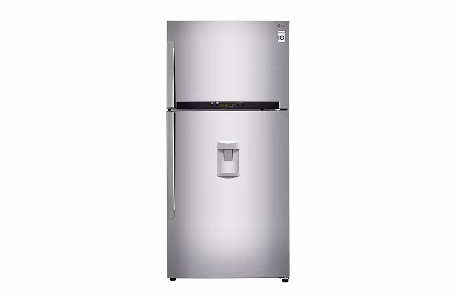 LG 760L REFRIGERATOR - TOP FREEZER GR-F882HLHM - Door-in-door with Dispenser, Smart Inverter Compressor, Silver - Image 2