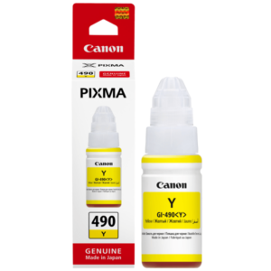 Canon GI-490 Yellow Original Ink Bottle
