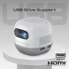 Promate Ultra-Portable 4K Wireless DLP Projector With Touch Controls