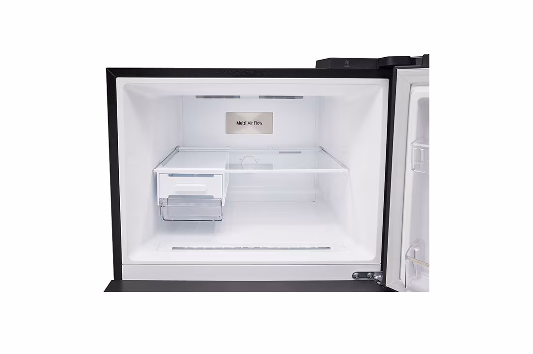 LG 473L REFRIGERATOR - TOP FREEZER GN-F452PFAQ - Top Freezer Fridge in Essence Matt Black | Auto ice maker - Image 8