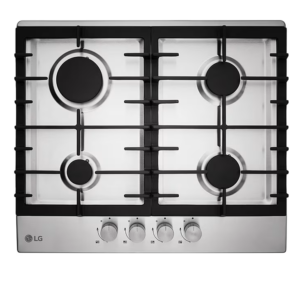 LG 4 BURNER - 60CM BUILT IN GAS STOVE HU641BBG