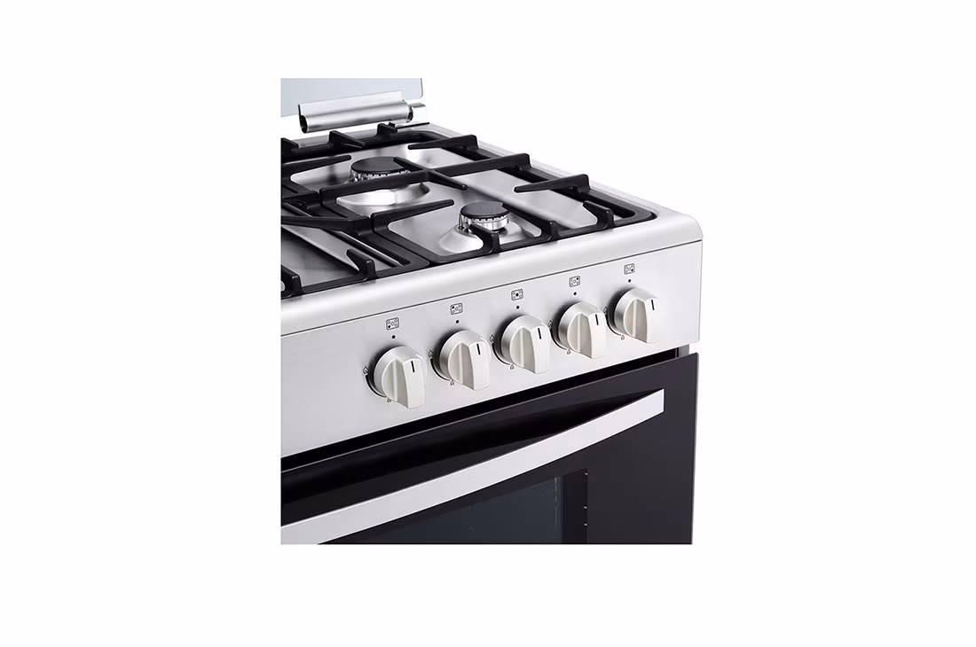 LG 5 GAS COOKER FA415RMA - 5 Cook Zones, Removable Door Glass, Rotissrie Grilling, Flame Failure Device - Image 8