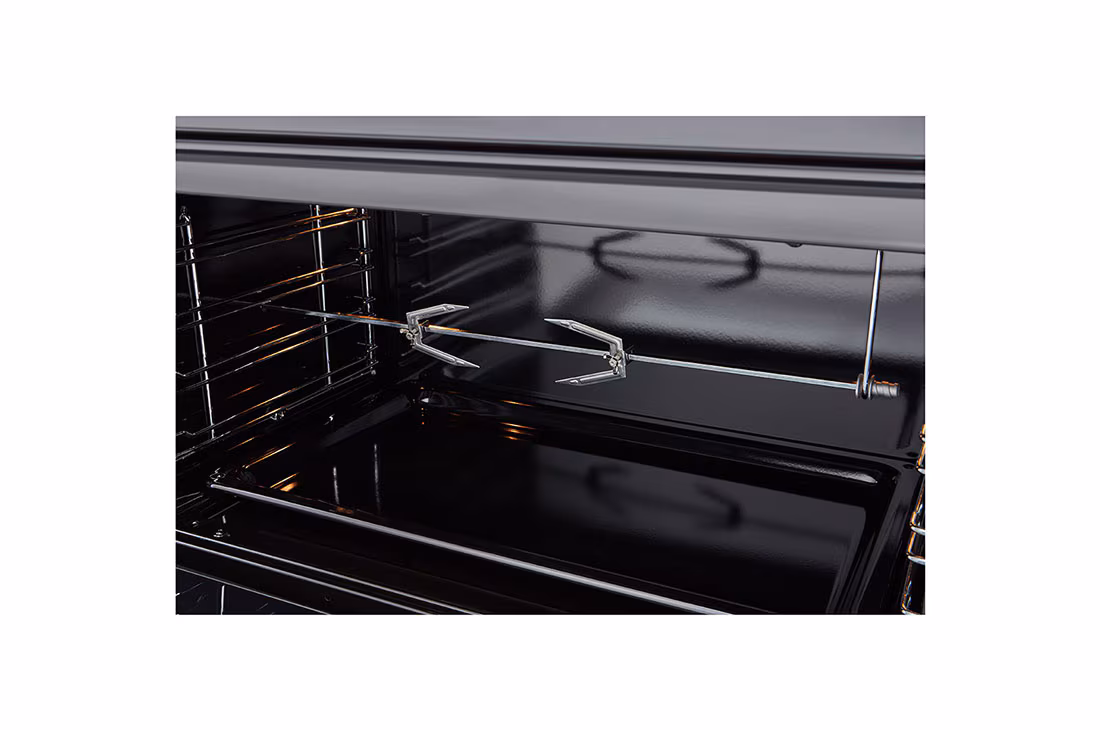 LG 5 GAS COOKER FA415RMA - 5 Cook Zones, Removable Door Glass, Rotissrie Grilling, Flame Failure Device - Image 9
