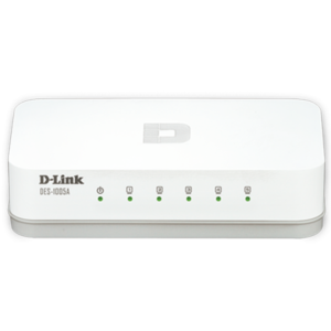 D-Link DES 1005A/E 5 Port 10/100Mbps Unmanaged Switch