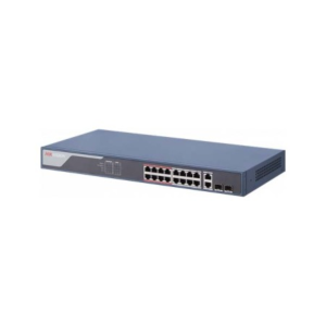 Hikvision 16-Port Fast Ethernet Smart POE Switch