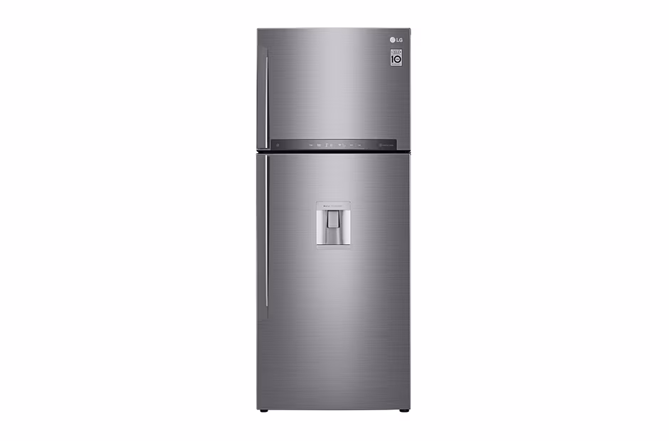 LG 760L REFRIGERATOR - TOP FREEZER GR-F882HLHM - Door-in-door with Dispenser, Smart Inverter Compressor, Silver