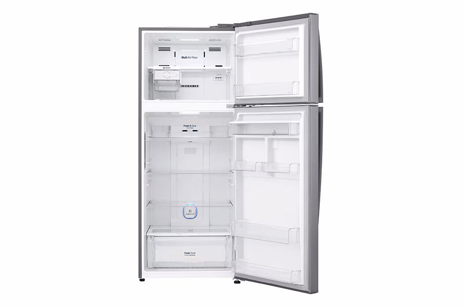 LG 760L REFRIGERATOR - TOP FREEZER GR-F882HLHM - Door-in-door with Dispenser, Smart Inverter Compressor, Silver - Image 3