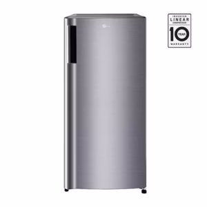 LG 169L REFRIGERATOR - 1 DOOR GN-Y201SLS - Direct cooling, low voltage stabilizer(110v - 290v), Freezer Compartment, Two Wire Shelves, Silver