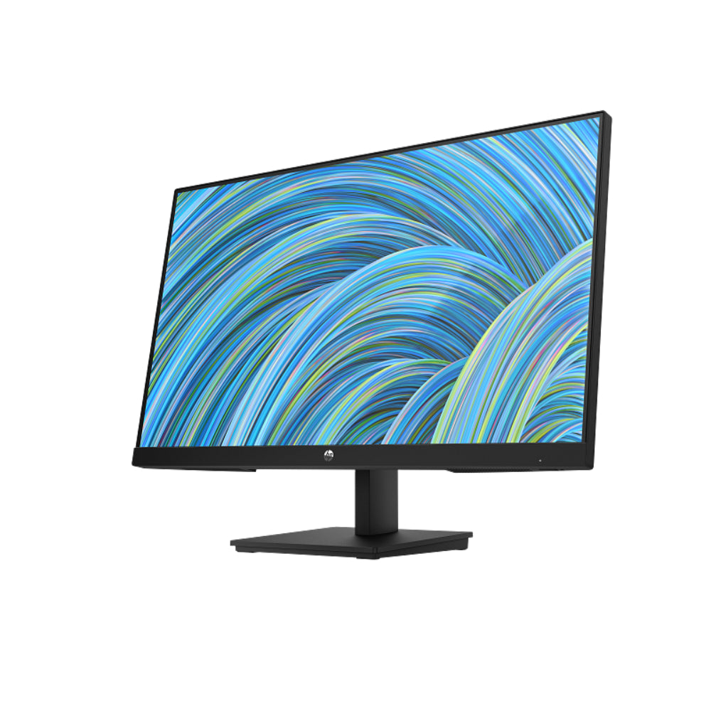 HP V24v G5 FHD Monitor-23.8 Inches FHD AMD FreeSync VGA HDMI Black