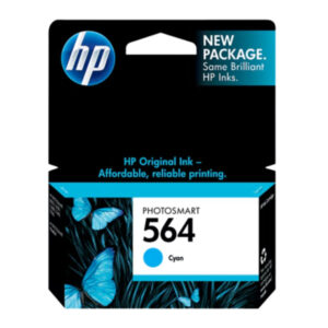 HP 564 Cyan Original Ink Cartridge | CB318WA