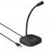 Promate Omni-Directional USB Microphone with Gooseneck Design & Mute