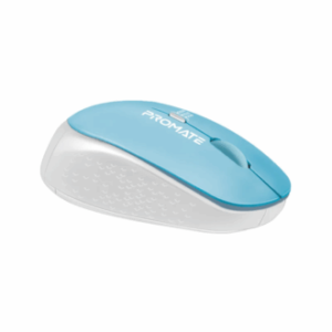 Promate 1600DPI MaxComfort Ergonomic Wireless Mouse – Blue