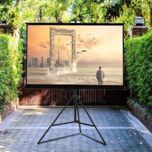 Eldo Electronic Projector Screen 150cm x 150 cm