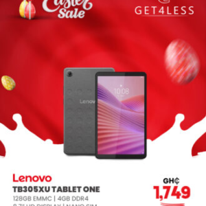 Lenovo TB305XU Tablet One 128GB 4GB DDR4 RAM 8.7 Inches HD display Luna Grey