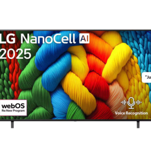 LG 55" NANOCELL TV 4K 55NANO80PVA