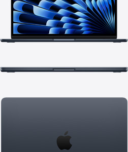 Apple MacBook Air 13.6 Inches M4-512GB SSD 16GB RAM macOS Sequoia 15.0 Midnight