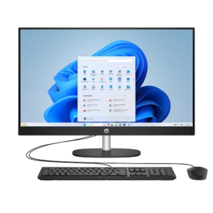 HP All In One 27-i7 1355U 8GB DDR4 512GB M.2 NVMe SSD Iris XE Dos 27.0 Inches FHD Touch Black