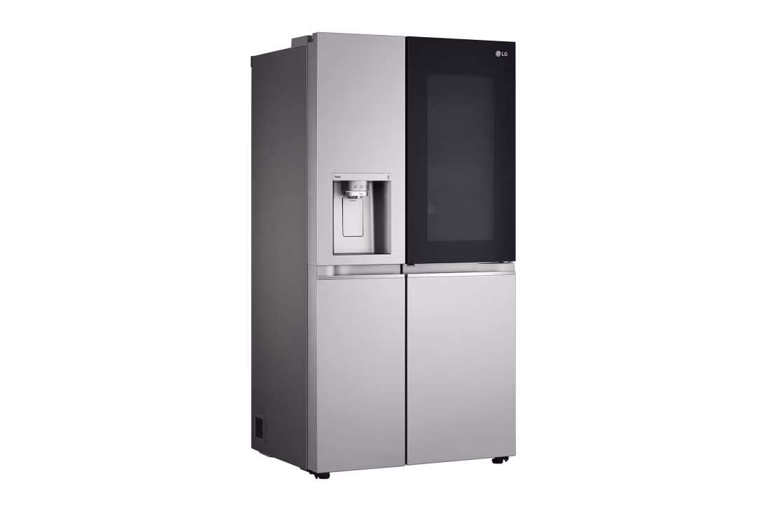 LG 668L REFRIGERATOR - SIDE BY SIDE WITH WATER DISPENSER GC-X257CSEW - Side-By-Side Refrigerator with Water Dispenser, Knock Twice, Silver - Image 8