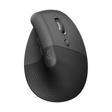 Logitech Lift Wireless Vertical Ergonomic Mouse-Graphite