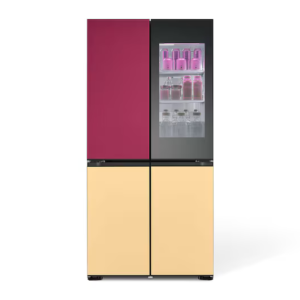 LG 617L MOODUP GMV960NNME - 617L MoodUP™ Multi-Door Fridge Freezer, Colour Changing LED