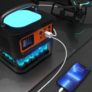 Tig Fox Portable Power Station T500 10.8V/50AH Battery Lithium 150,000 mAh Support Solar Charging