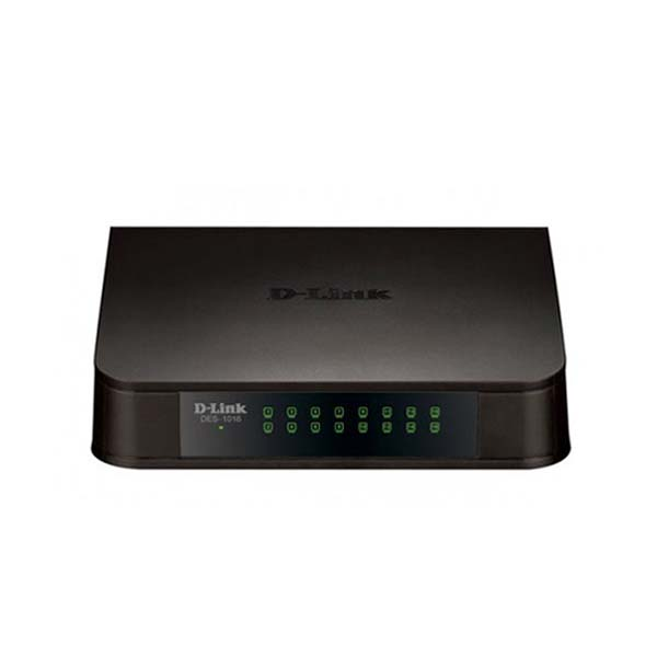 16 Port 10/100 MBPS Unmanaged Switch - Image 2