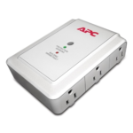 APC Surge Arrest Essential Surge Protector AC 230V 8OutPut Connectors White