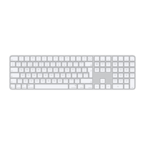 Apple Magic Keyboard with touch ID and Numeric Keyboards Type C – White