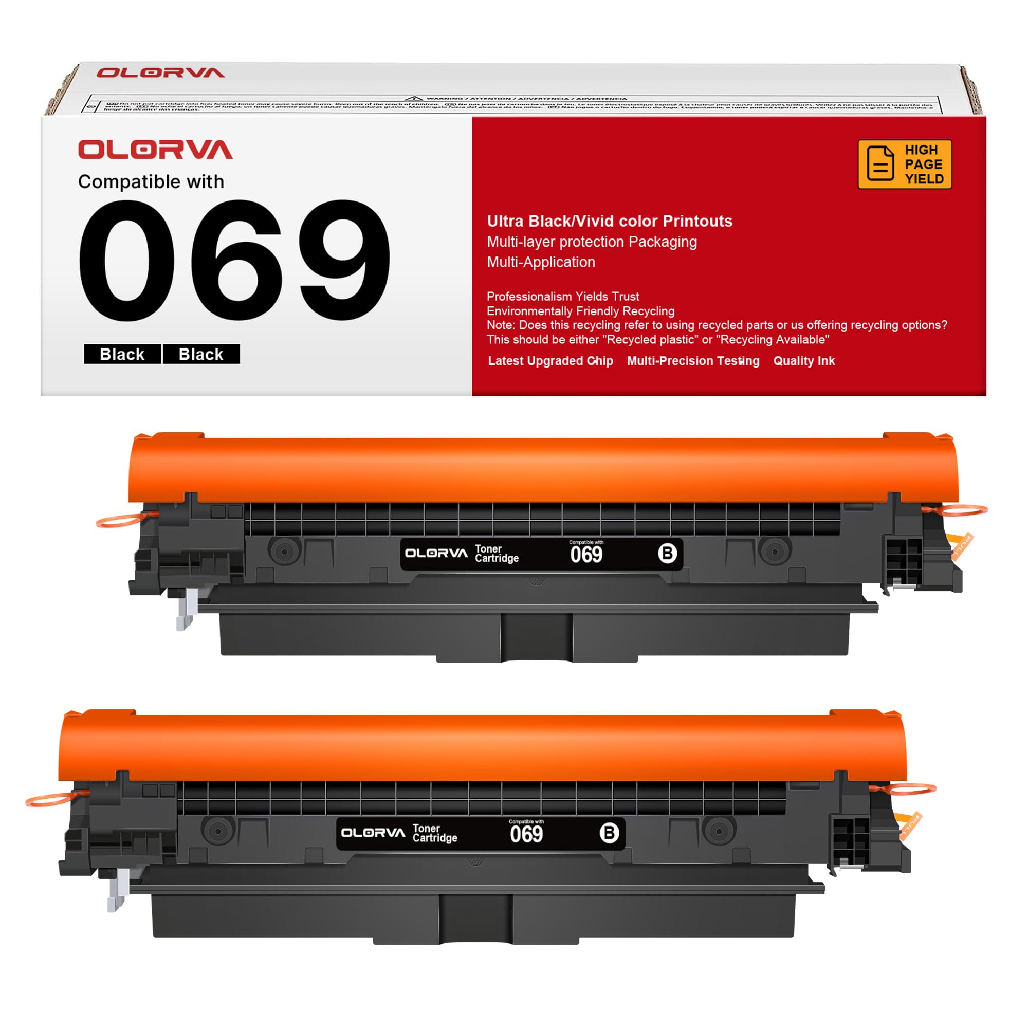 Canon 069 Toner Cartridge Yellow
