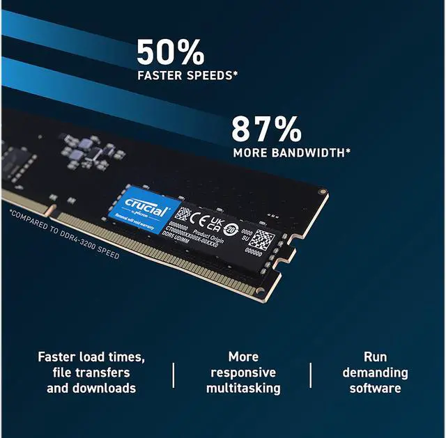 DDR5 RAM For Desktop 8GB