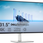 Dell S3225QS Monitor 31.5 Inches 4K UHD AMD FreeSyn Silver
