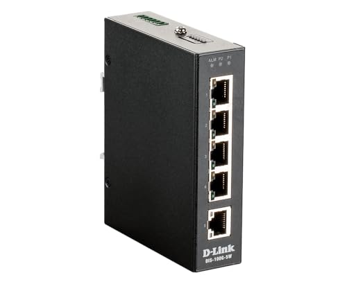D-Link 5 Port 10/100/1000 BASE-T Unmanaged Gigabit Switch