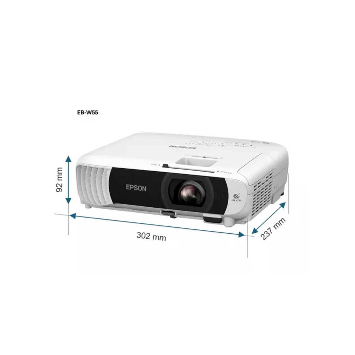 Epson Projector EB-W55 4000 Lumens