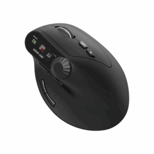 Green Lion Smart OLED Vertical Mouse – Black