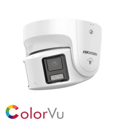 Hikvision 4 MP Panoramic ColorVu Fixed Turret Network Camera