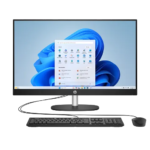HP All In One 27-i7 1355U 8GB DDR4 512GB M.2 NVMe SSD Iris XE Dos 27.0 Inches FHD Touch Black