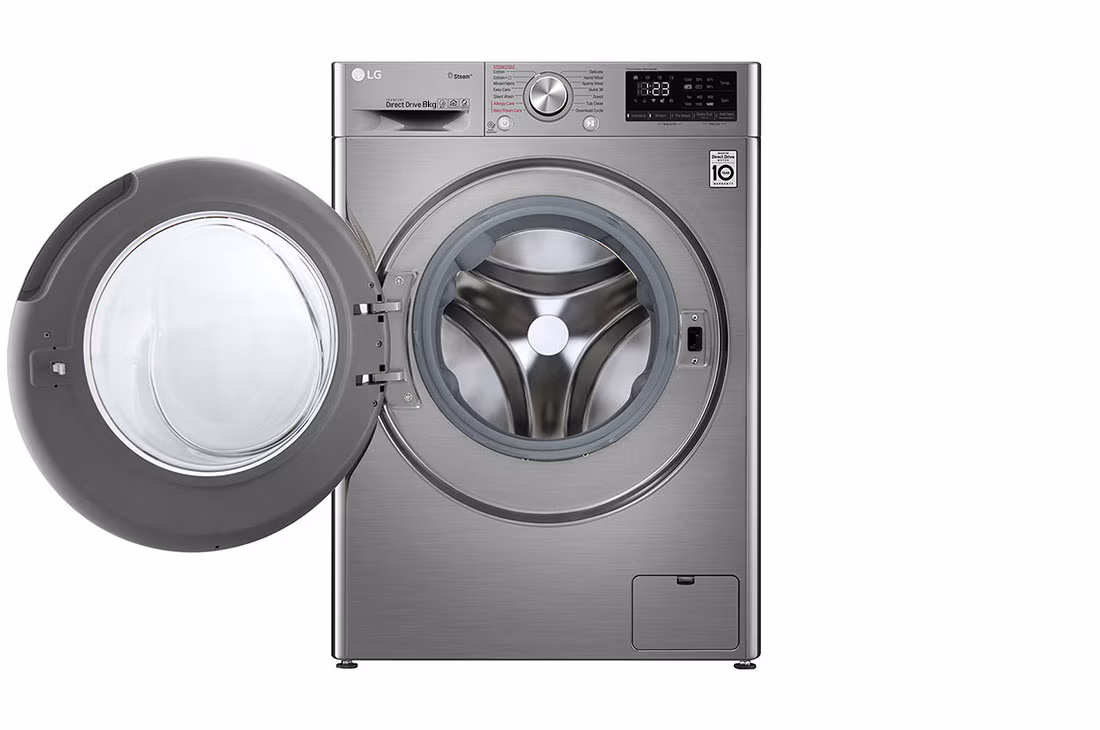 LG 8KG FRONT LOAD WASHING MACHINES - F2Y1TYP6J - Image 11