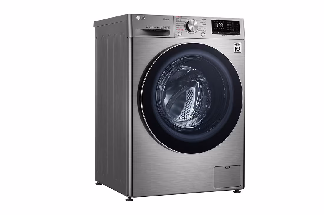 LG 8KG FRONT LOAD WASHING MACHINES - F2Y1TYP6J - Image 3