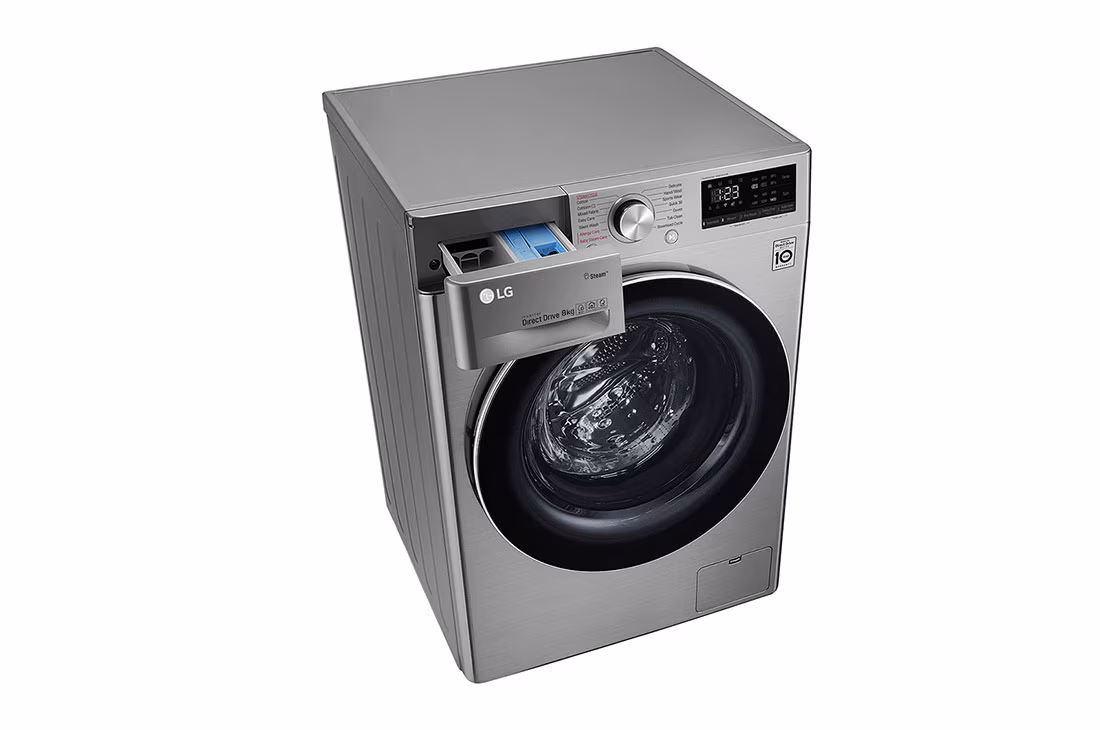 LG 8KG FRONT LOAD WASHING MACHINES - F2Y1TYP6J - Image 4