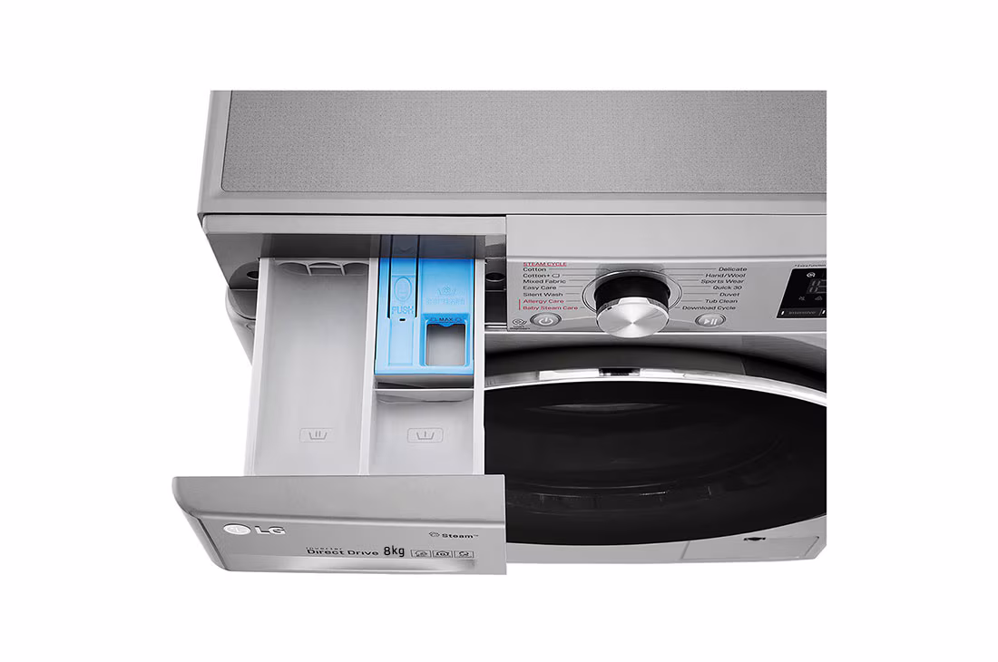 LG 8KG FRONT LOAD WASHING MACHINES - F2Y1TYP6J - Image 7