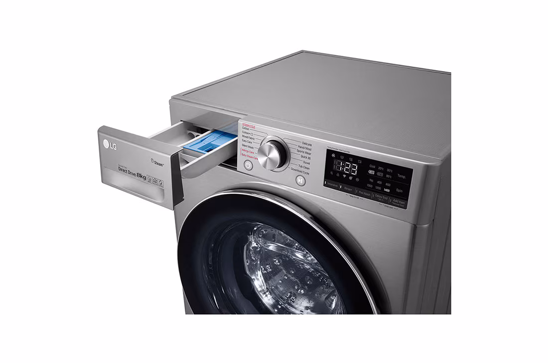 LG 8KG FRONT LOAD WASHING MACHINES - F2Y1TYP6J - Image 8
