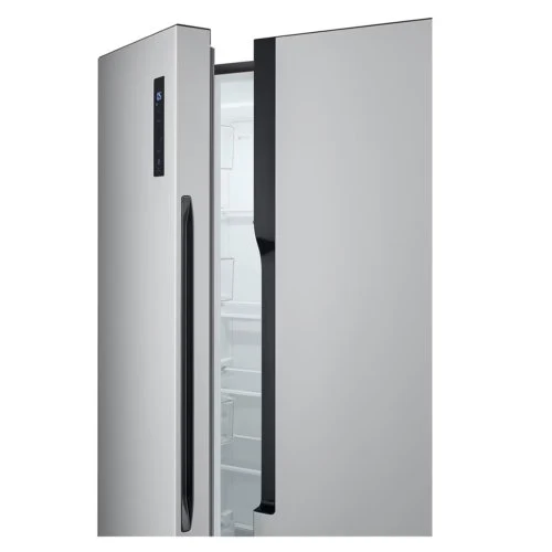 LG 519L REFRIGERATOR - NORMAL SIDE BY SIDE GCFB507PQAM - Side-By-Side Refrigerator, Smart Inverter Compressor, Multi Air flow, Silver - Image 4