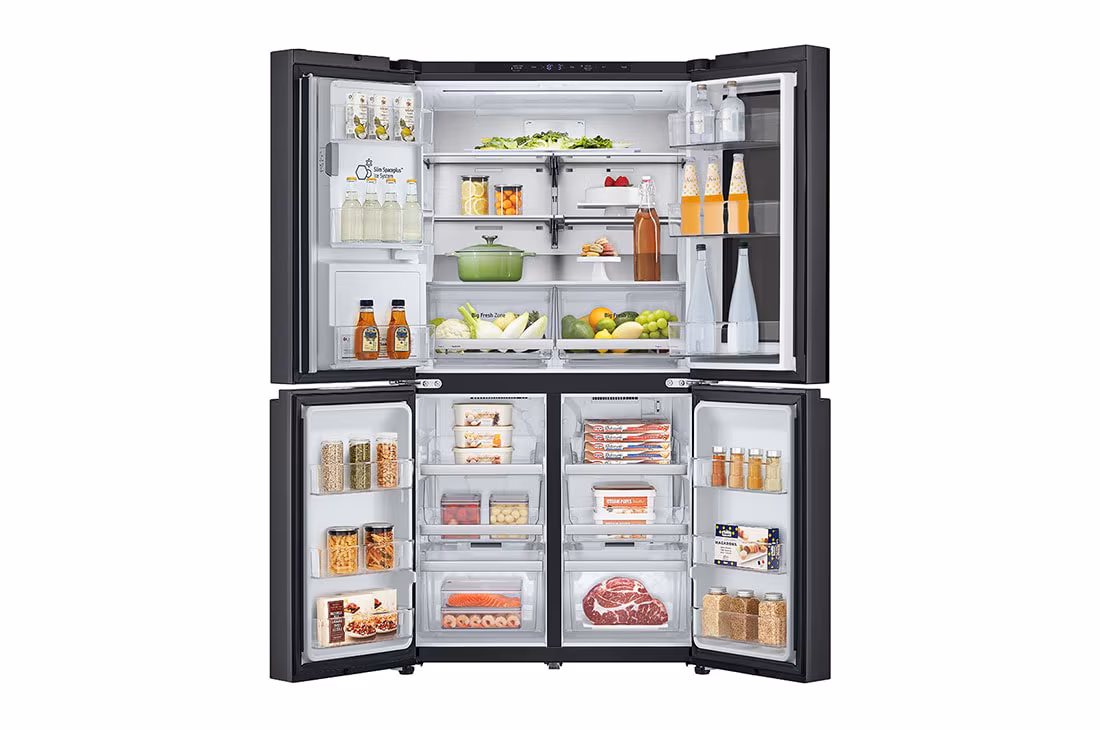 LG REFRIGERATOR - SIDE BY SIDE WITH WATER DISPENSER GC-X24FFCAB - Image 3