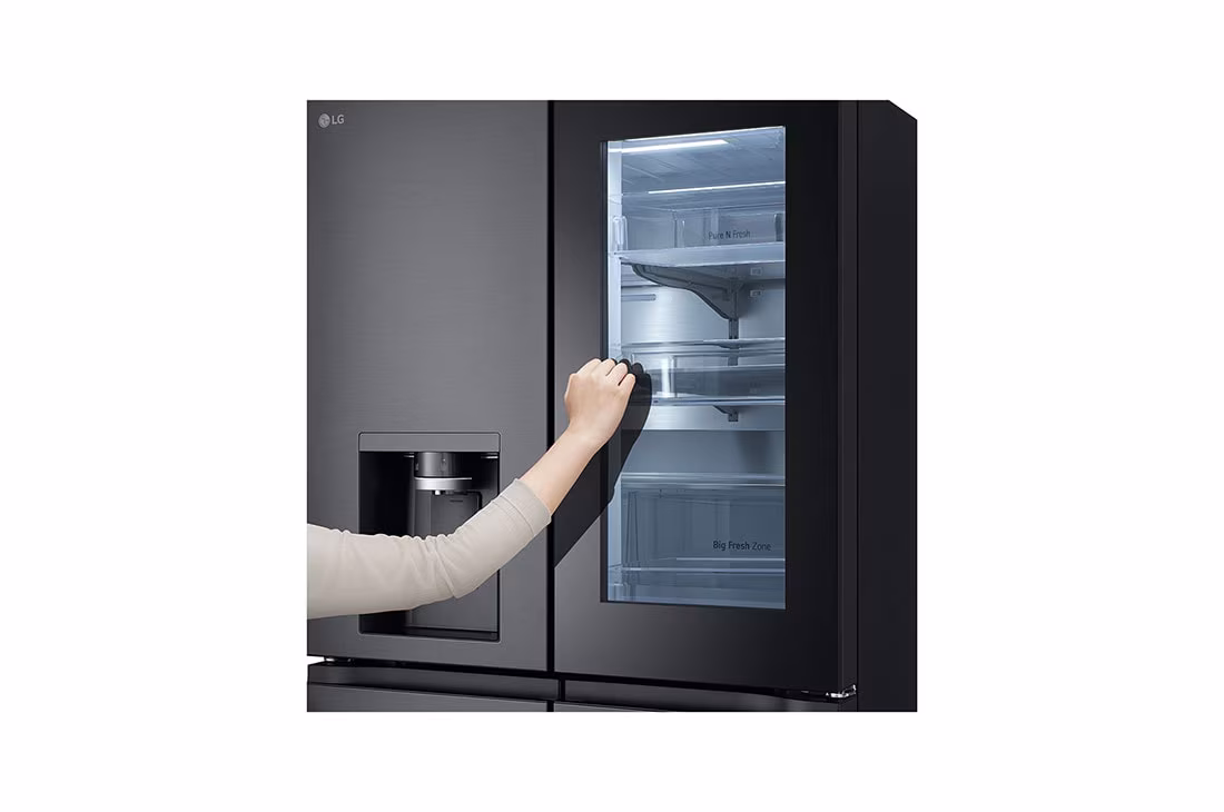 LG REFRIGERATOR - SIDE BY SIDE WITH WATER DISPENSER GC-X24FFCAB - Image 5