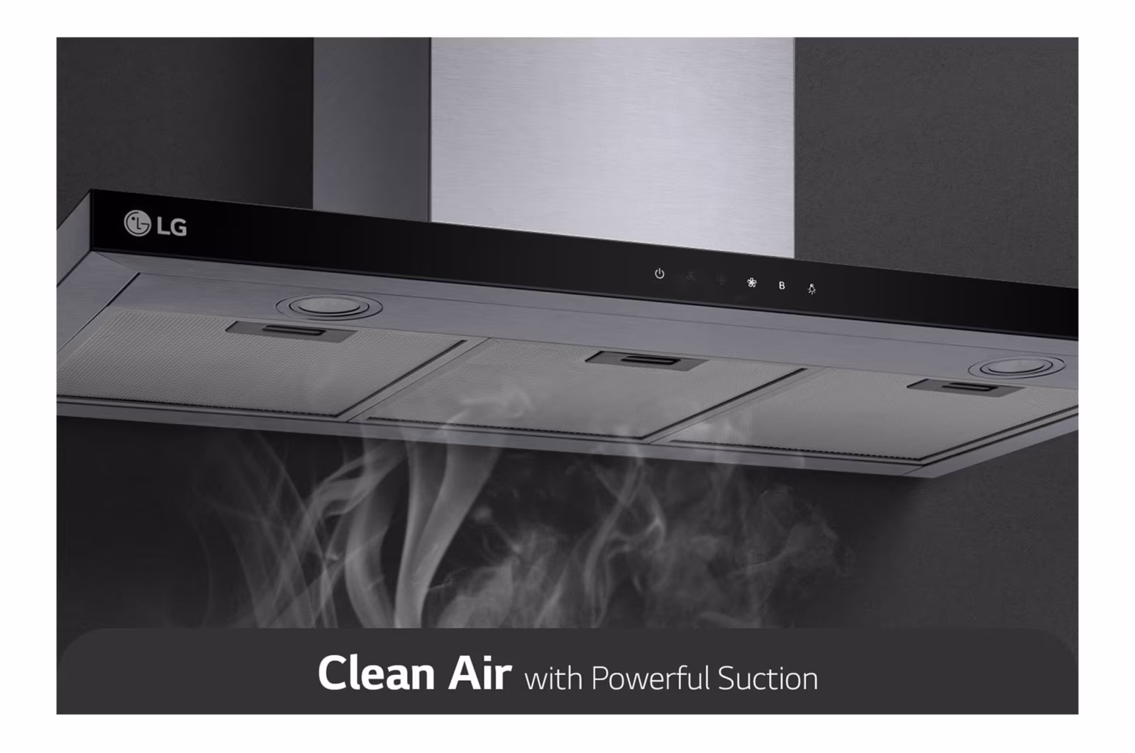 LG 90 CM BUILTIN COOKER HOOD HC7Z3625S - Image 5